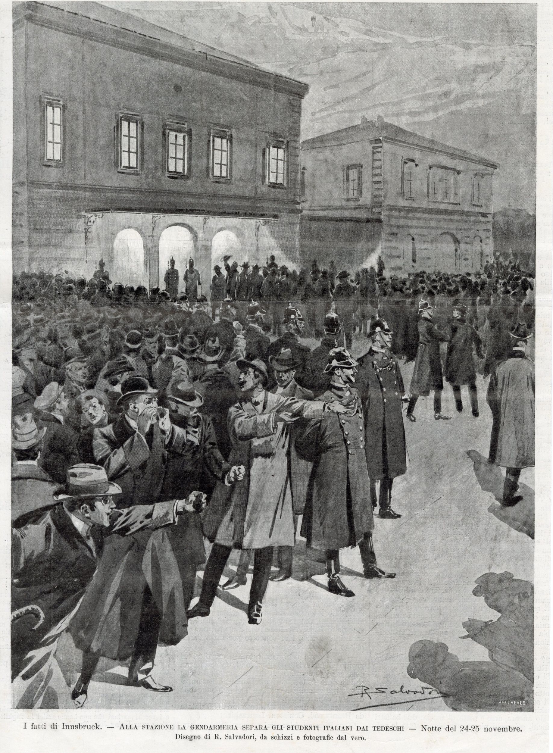 Testo stazione ferroviaria-Ibk